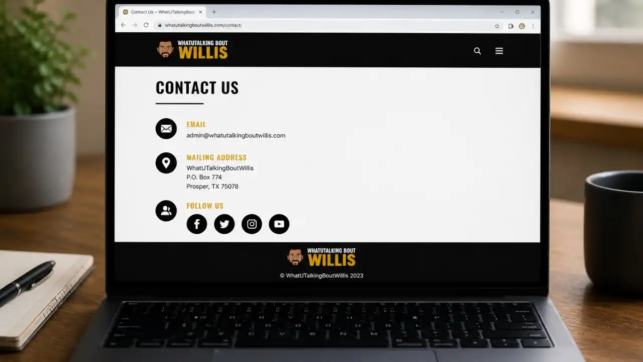 WhatUTalkingBoutWillis Contact