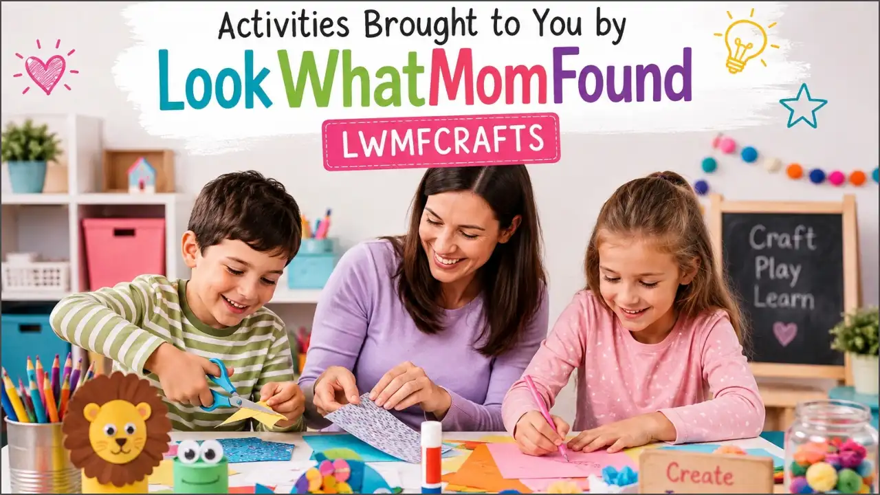 Activities Brought to You by LookWhatMomFound LWMFCrafts: Family Craft Ideas